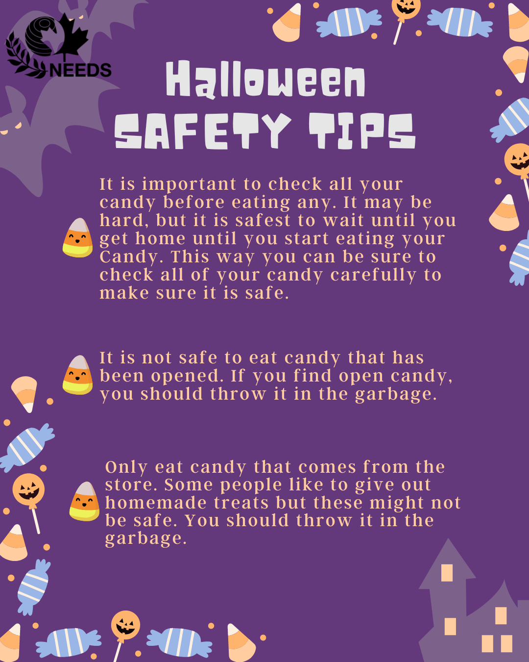 Halloween Safety Tips N.E.E.D.S. Inc.